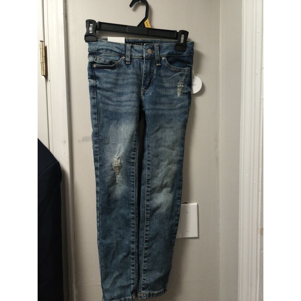 Girl's Joe's Jeans Size 10, "The Markie" Mid Rise Rex Wash Skinny Ankle, New
